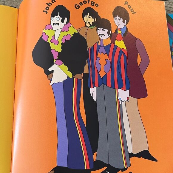 The Beatles Yellow Submarine Book - Picture 4 of 17